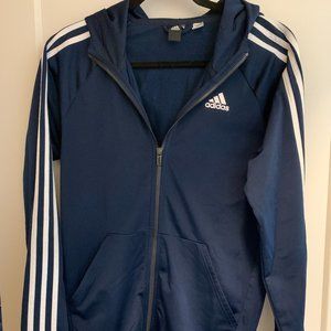 Navy Blue Adidas Hoodie